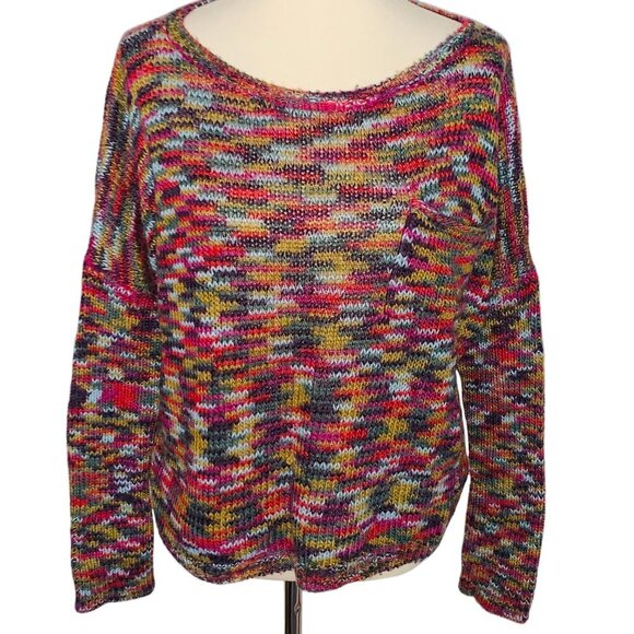 Roxy Multicolor Front Pocket Sweater - Picture 5 of 8